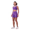 Bermuda Feminina Running Bolso 15Cm Authen Signature Samba ROXO