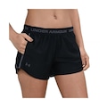 Short Feminino Curto Under Armour Play Up PRETO