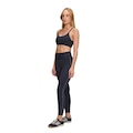 Calça Feminina Legging Alto Giro Preto Logo PRETO