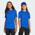Camisa Infantil adidas Malha Linear AZUL