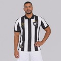 Camisa do Botafogo Retrô 1995 TM7 Listrada Masculina PRETO