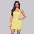 Vestido Fila Pinstripes Flow II Feminino AMARELO