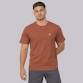 Camiseta Hurley O &amp; O Relevo Masculina MARROM