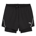 Bermuda Shorts Puma de Corrida Ultraweave 2-in-1 5" Masculina PRETO