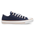 Opção de cor AZUL ESC/BRANCO de Tênis Feminino Converse All Star Chuck Taylor Ox Play On Fashion