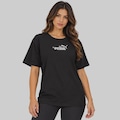 Camiseta Puma ESS Nature 2.0 Relaxed Feminina PRETO
