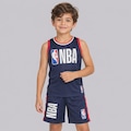 Kit Infantil NBA Mini MVP AZUL ESCURO
