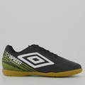 Chuteira Futsal Infantil Umbro Adamant Top Speed PRETO