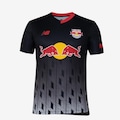 Camisa do RB Bragantino III 23/24 Torcedor New Balance Masculina PRETO/VERMELHO