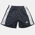 Opção de cor CINZA ESCURO/BRANCO de Calção Topper Stripe Listra Feminino