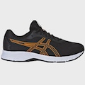 Opção de cor PRETO/LARANJA de Tênis Masculino Asics Raiden 4
