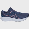 Opção de cor AZUL/LARANJA de Tênis Feminino Asics Raiden 5
