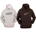 Kit 2 Moletom Ragor Algodão Flanelado Luta Muay Thai Masculino PRETO/CINZA