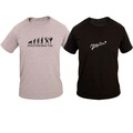 KIT 2 Camiseta Ragor Slim Algodão Luta Muay Thai Masculina PRETO/CINZA