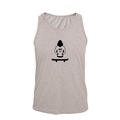 Opção de cor CINZA de Camiseta Regata Masculina Algodão Skate Board Básica