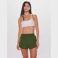 Shorts BODYFORSURE Liso Dancing - Feminino VERDE ESCURO