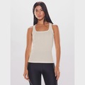 Camiseta Regata BODYFORSURE Lisa Athlet - Feminina OFF WHITE