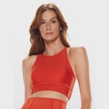 Top Nadador BODYFORSURE Liso 360 Core - Feminino LARANJA