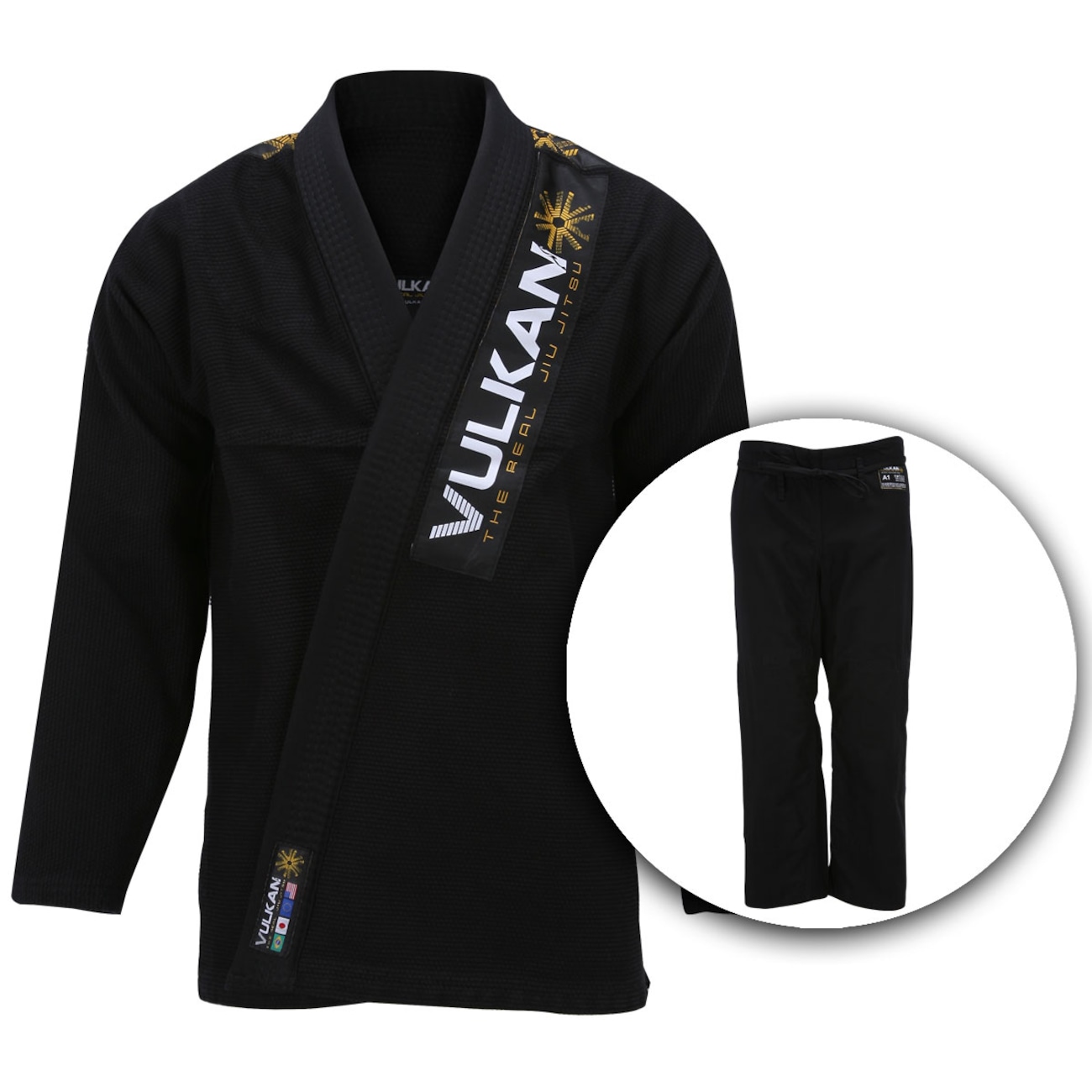 Kimono de Jiu-Jitsu Vulkan Pro Light Colors - Adulto | Centauro