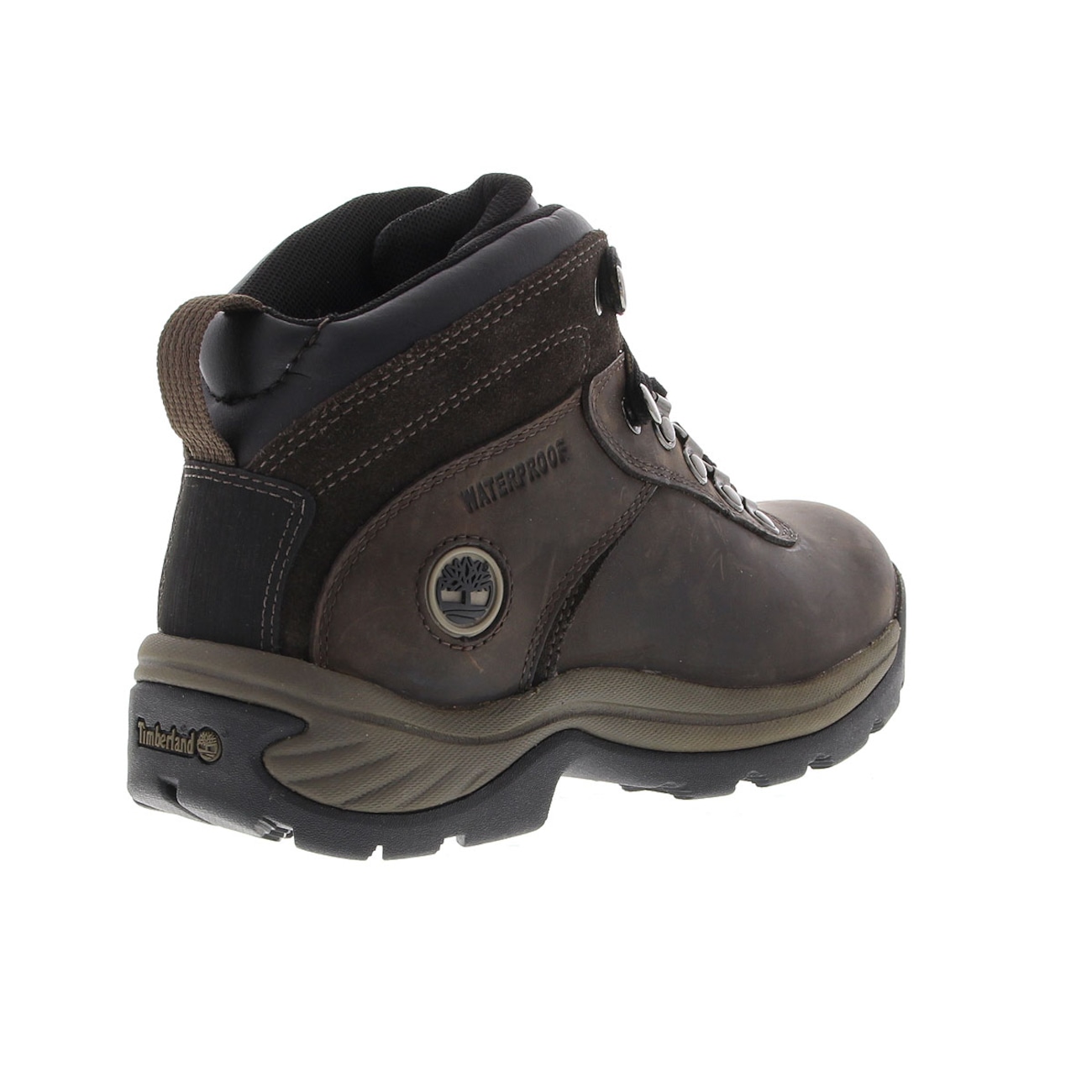 Shoe Bota Timberland Cinza Feminina Leather Timberland Feminino