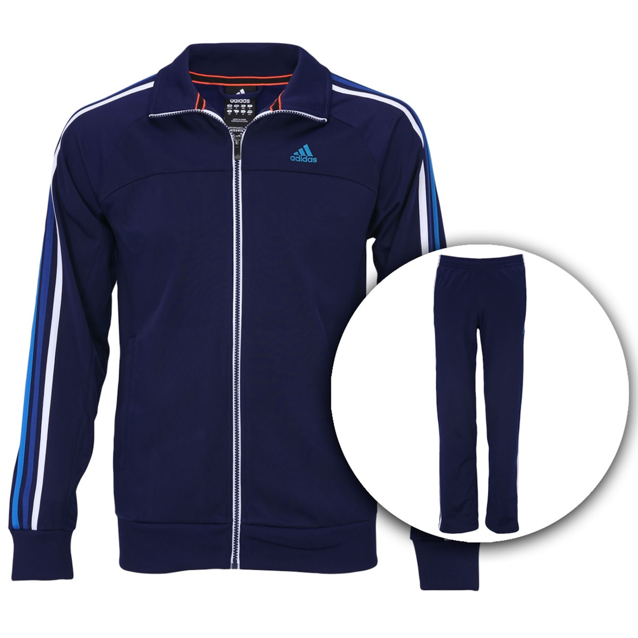 agasalho adidas tradicional masculino