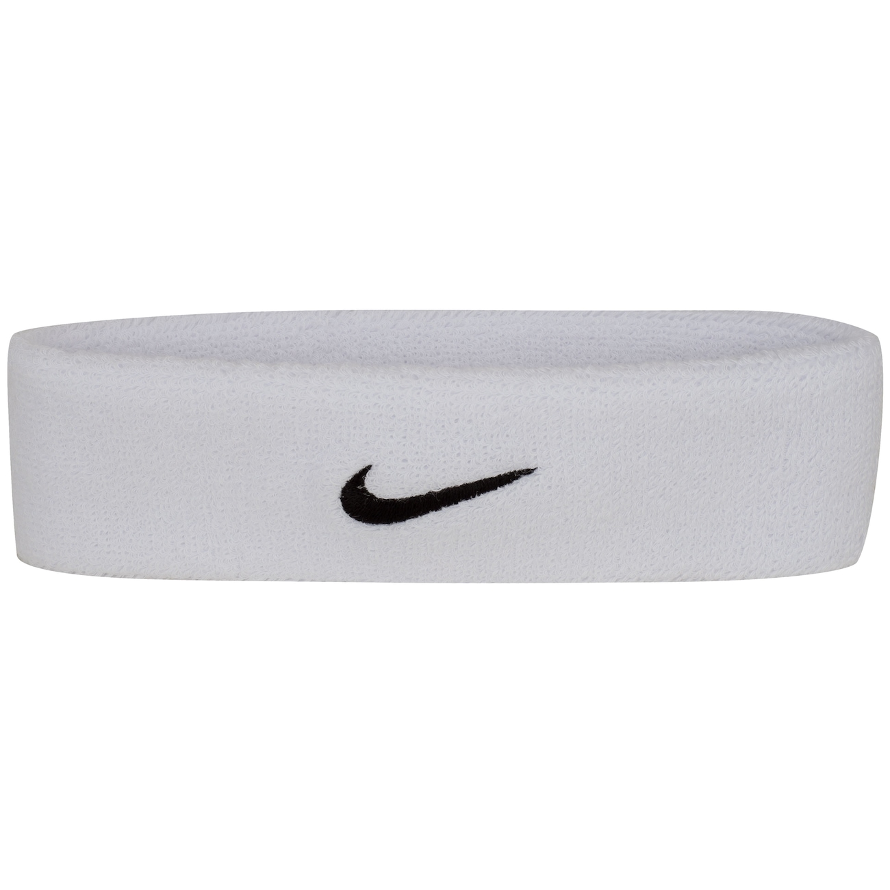 Testeira Nike Swoosh Headband - Azul Marinho com Rosa-Azul Marinho / Rosa-R1