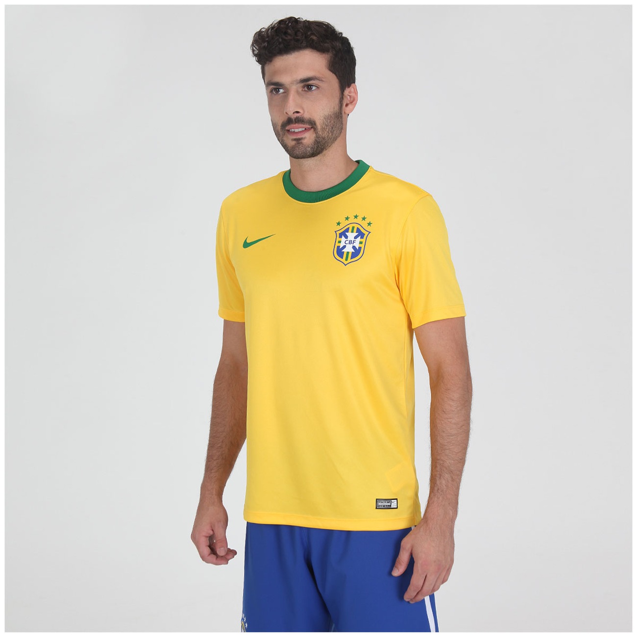 Camisa do Brasil Amarela Nike Seguidor - Masculina