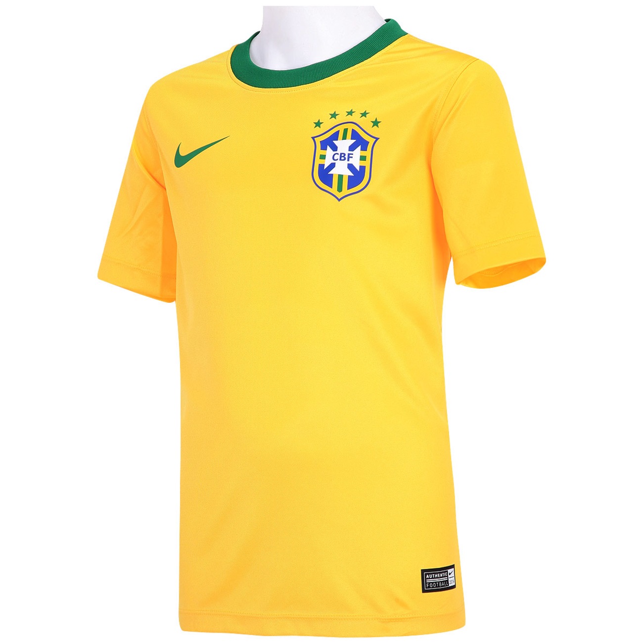 Camiseta Nike CBF Brasil Blockbuster Amarela - Compre Agora