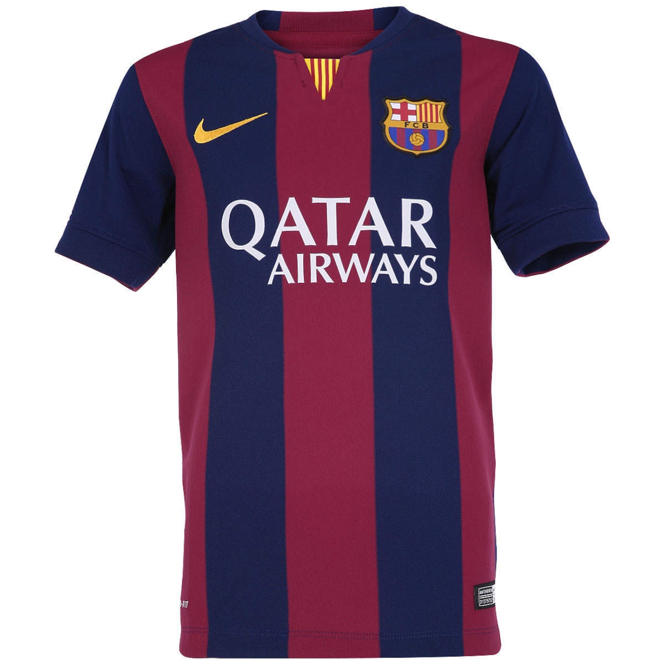 FC Barcelona Nike シャツ AUTHENTIC Camisa Nike Barcelona I 2014-2015 s/ nº – Juvenil | Centauro