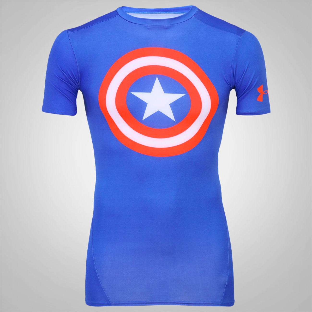 Camiseta de Compressão Under Armour Capitão América – Masculina