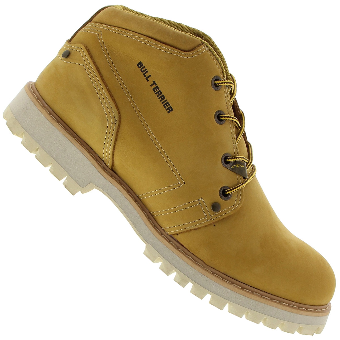 Boot Bota Bull Terrier Masculina Amarela Bota Bull Terrier Classic