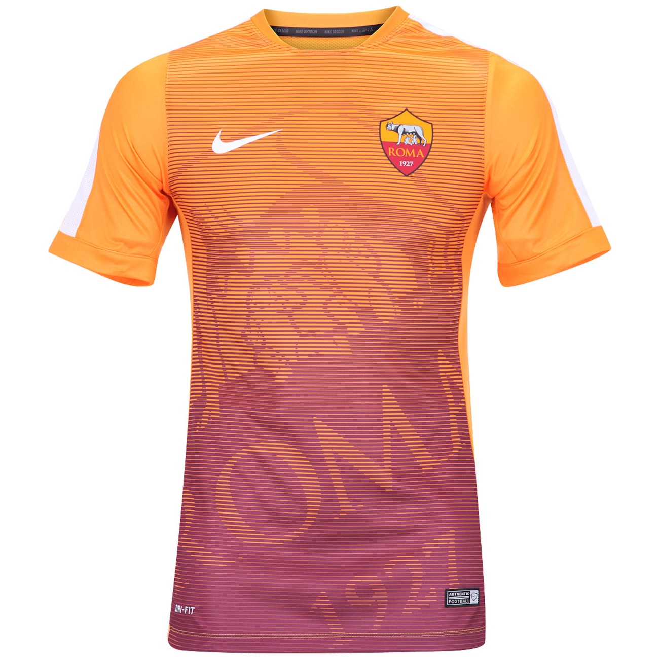 Camisa AS Roma Pré-Jogo 21/22 Torcedor Nike Masculina - Vermelho