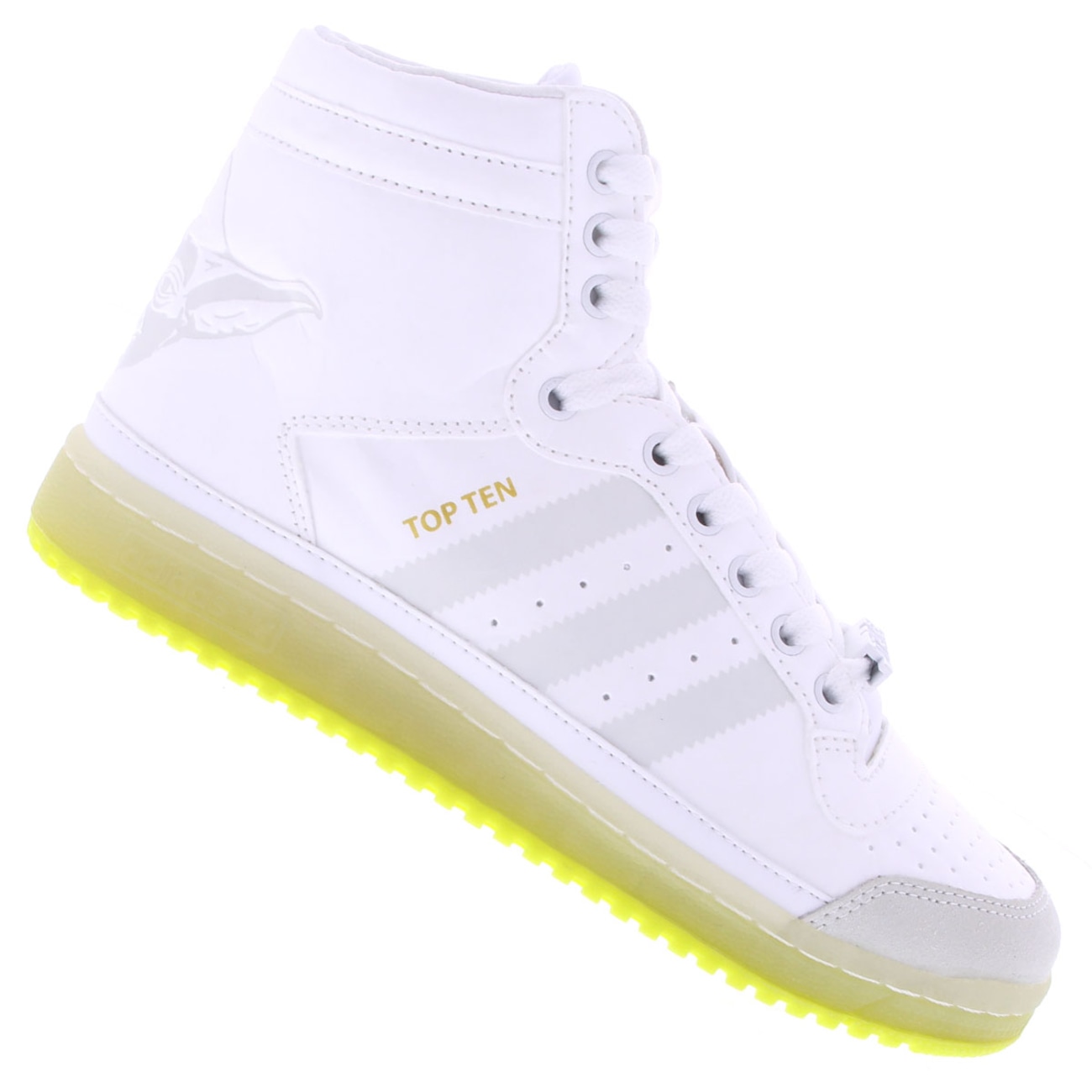 Tênis adidas Top Ten Hi Yoda Brilha no Escuro Infantil Centauro