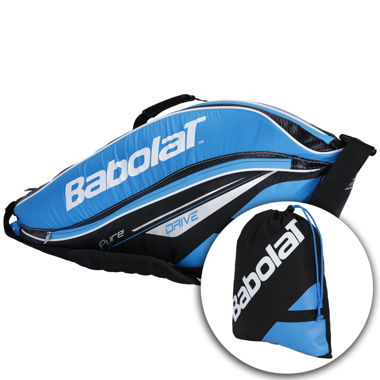 raqueteira babolat pure drive x3