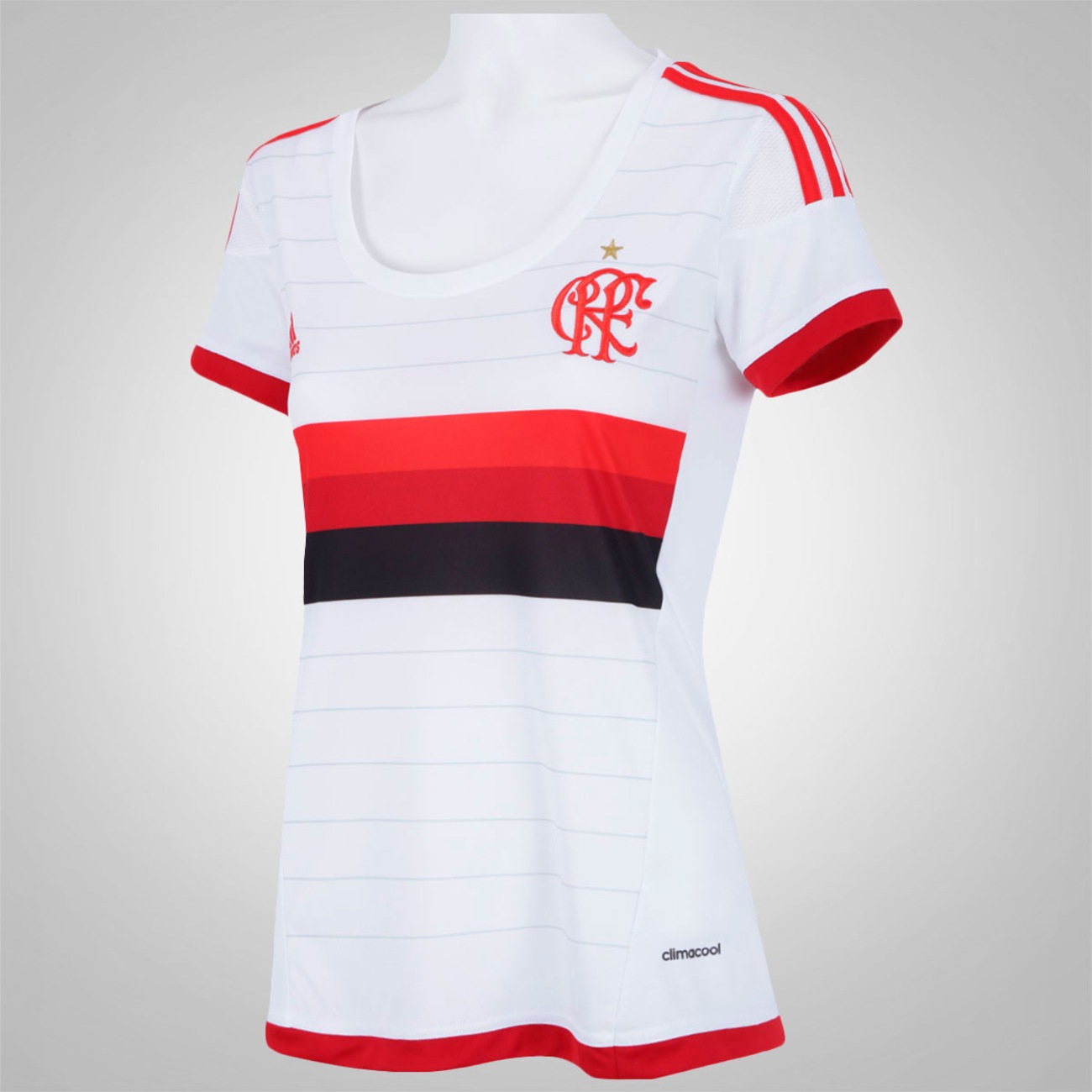 Camisa do Flamengo II 2015 s/nº adidas Feminina Centauro - Main Image