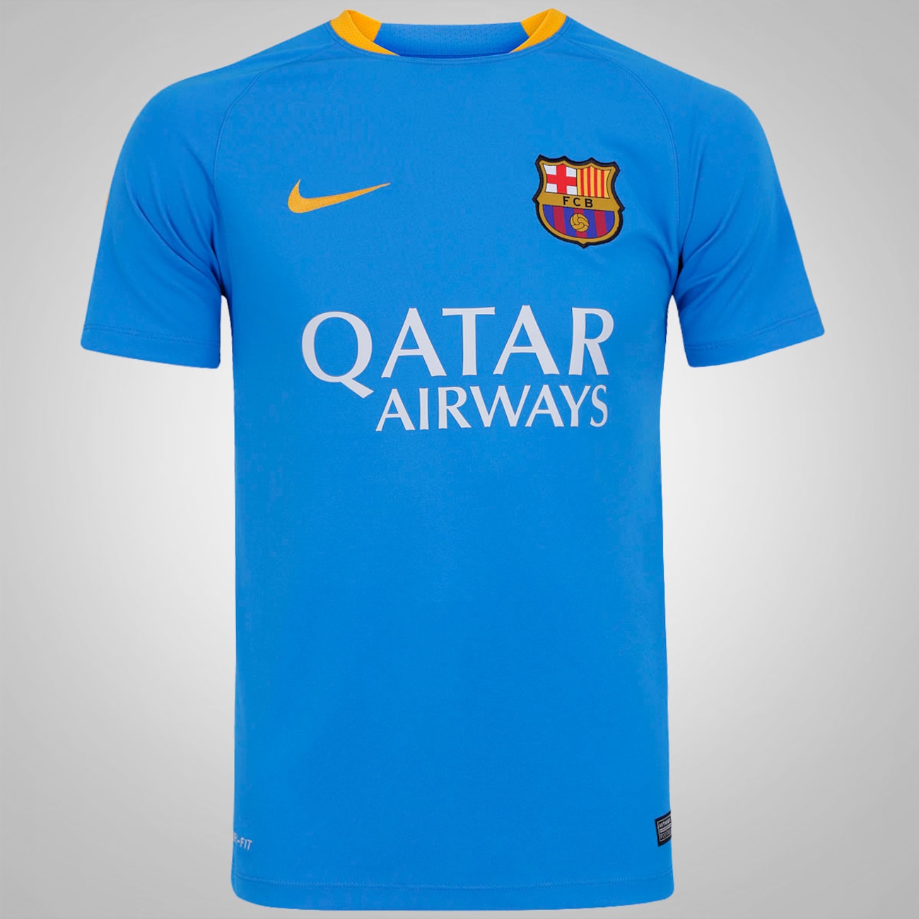 FC Barcelona 2015 DRI-FIT シャツ Nike FC Barcelona Jersey 2015-16 Home Shirt Dri Fit Youth XL Blue