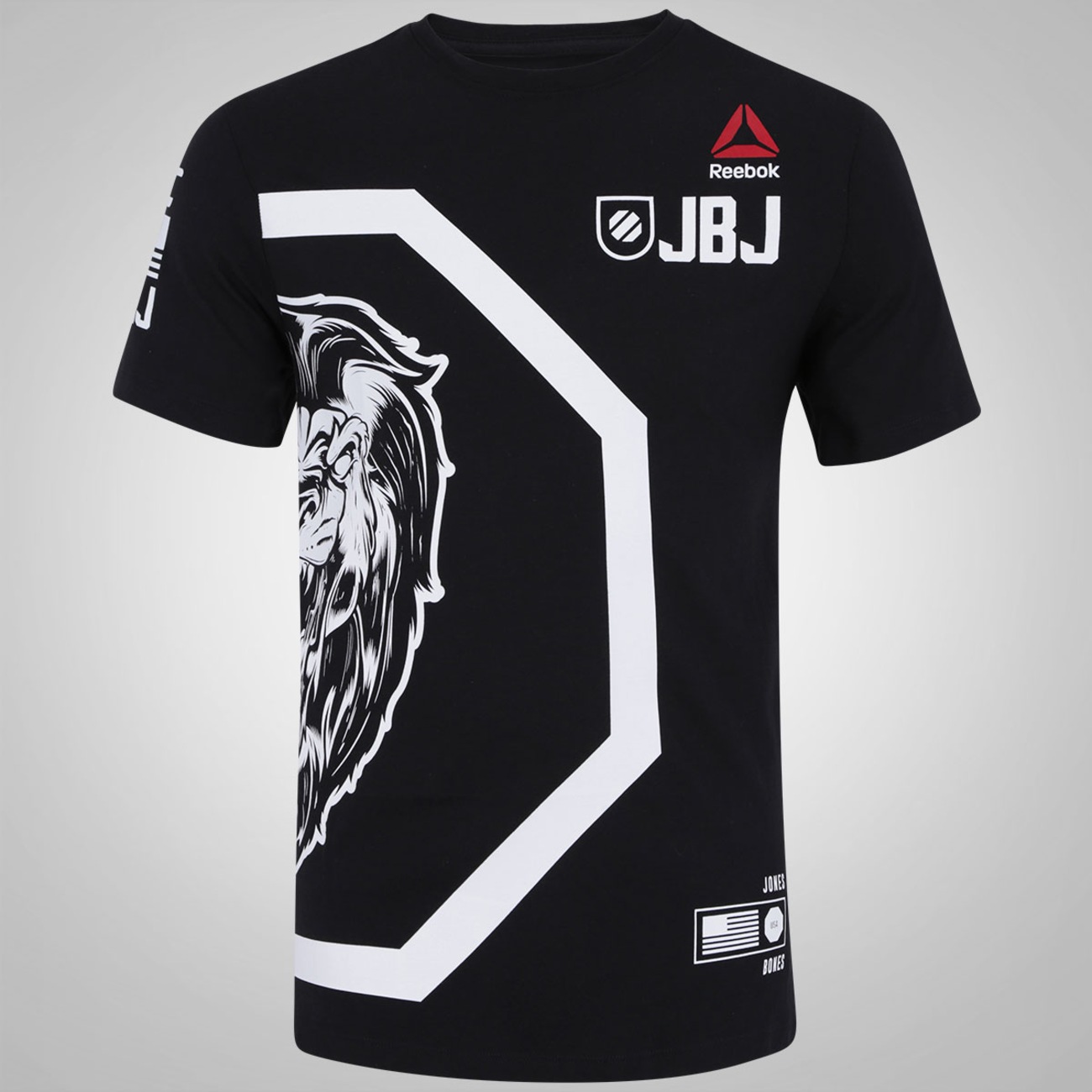 トップス JON Camiseta Reebok Icon Jon Jones - Masculina | Centauro