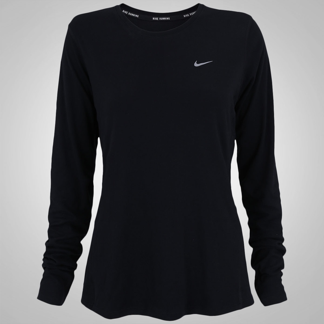 camisa nike running manga longa