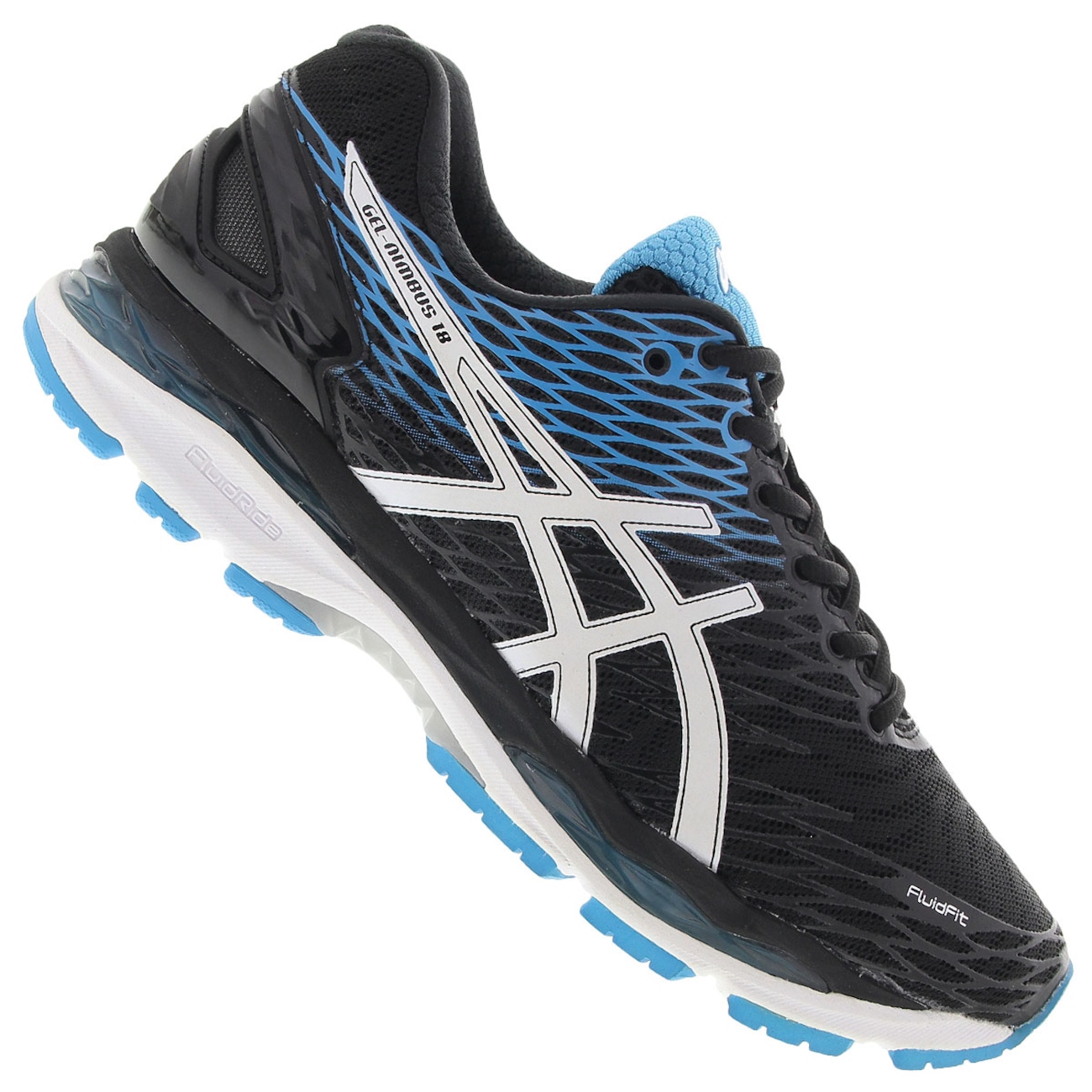 Blue Best Price Asics Gel Nimbus 18 Tênis Asics Gel Nimbus 18