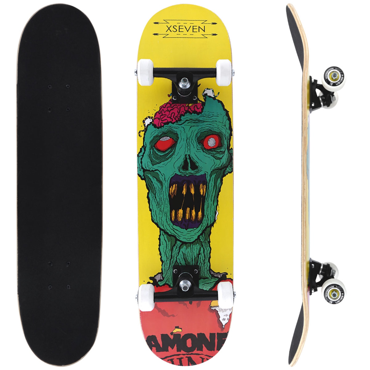 Skate X7 Street Zombie Head Nac | Centauro