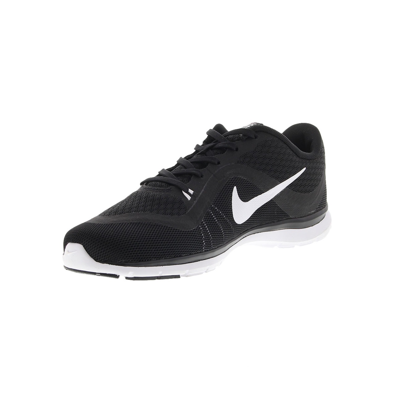 Nike training store flex trainers white