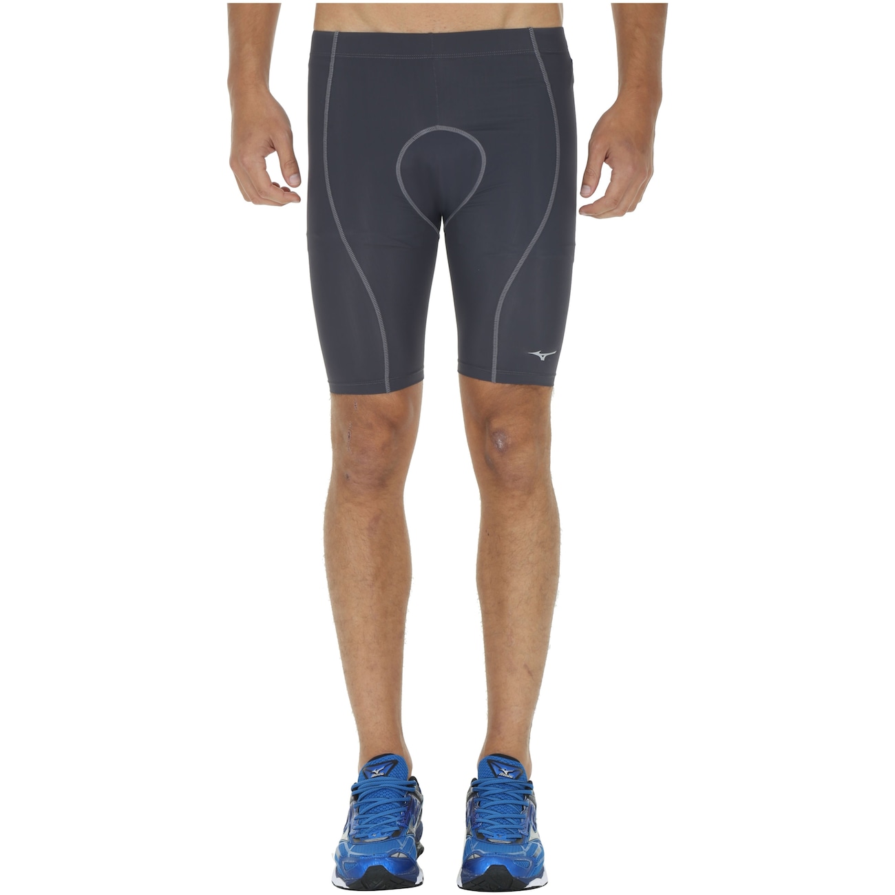Bermuda de Compressão Mizuno Run 2 - Masculina