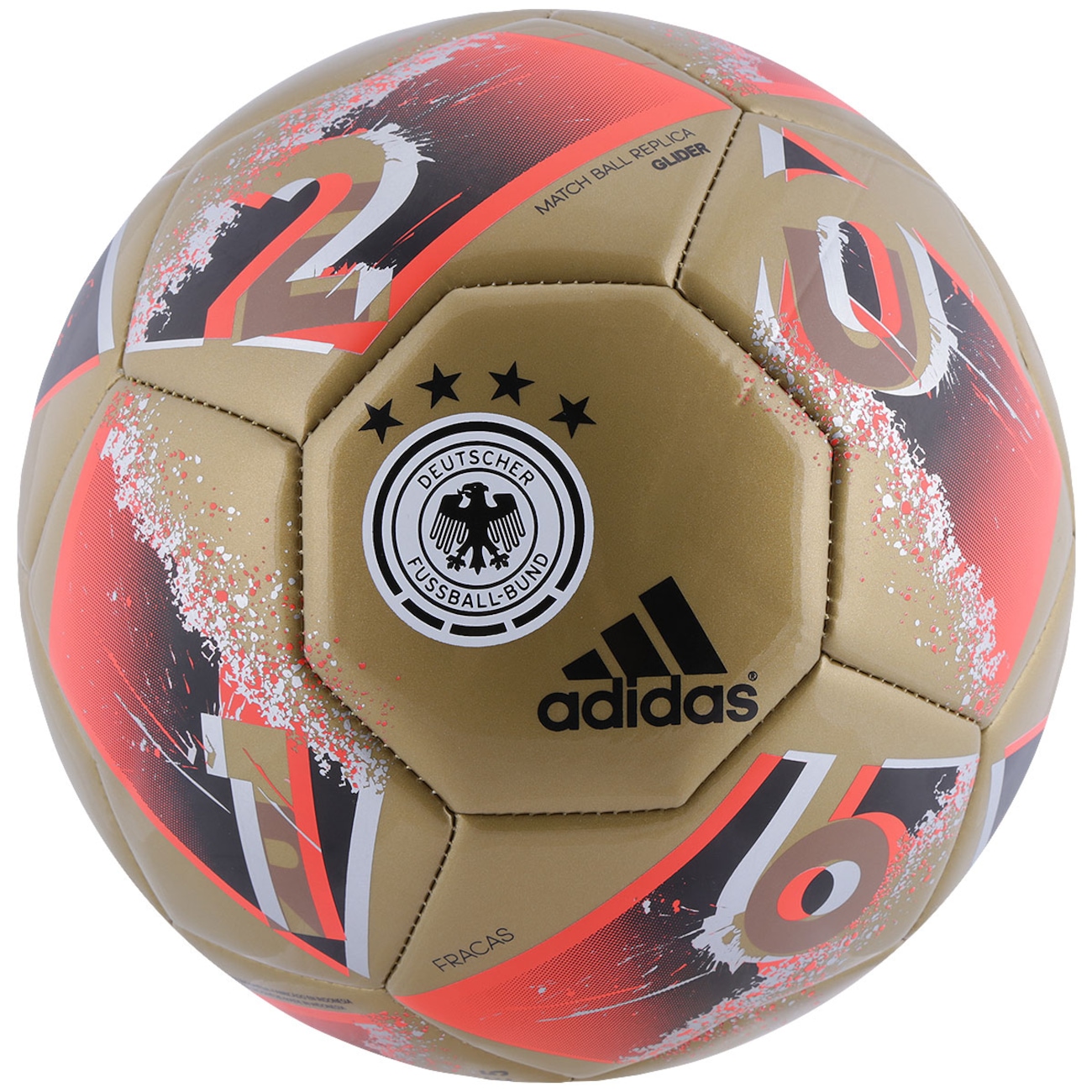 Bola de Futebol de Campo Alemanha adidas Beau Jeu Euro16