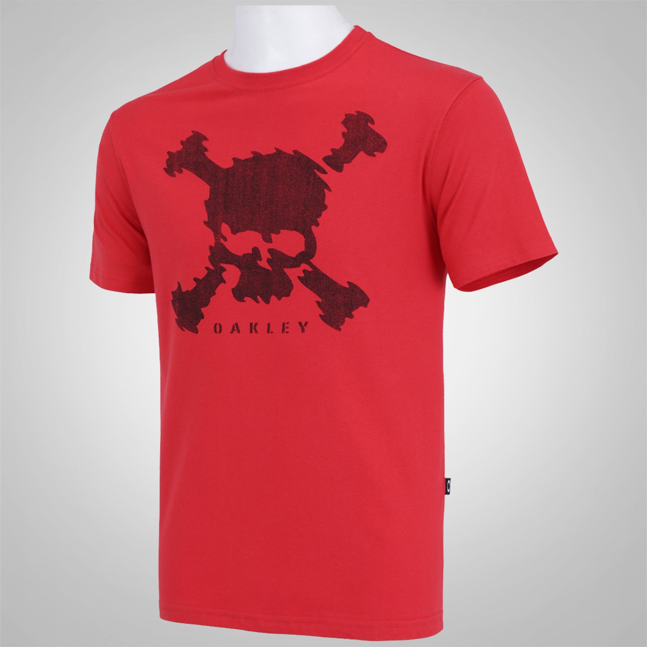 Camiseta Oakley Premium Skull Vermelha - Compre Agora