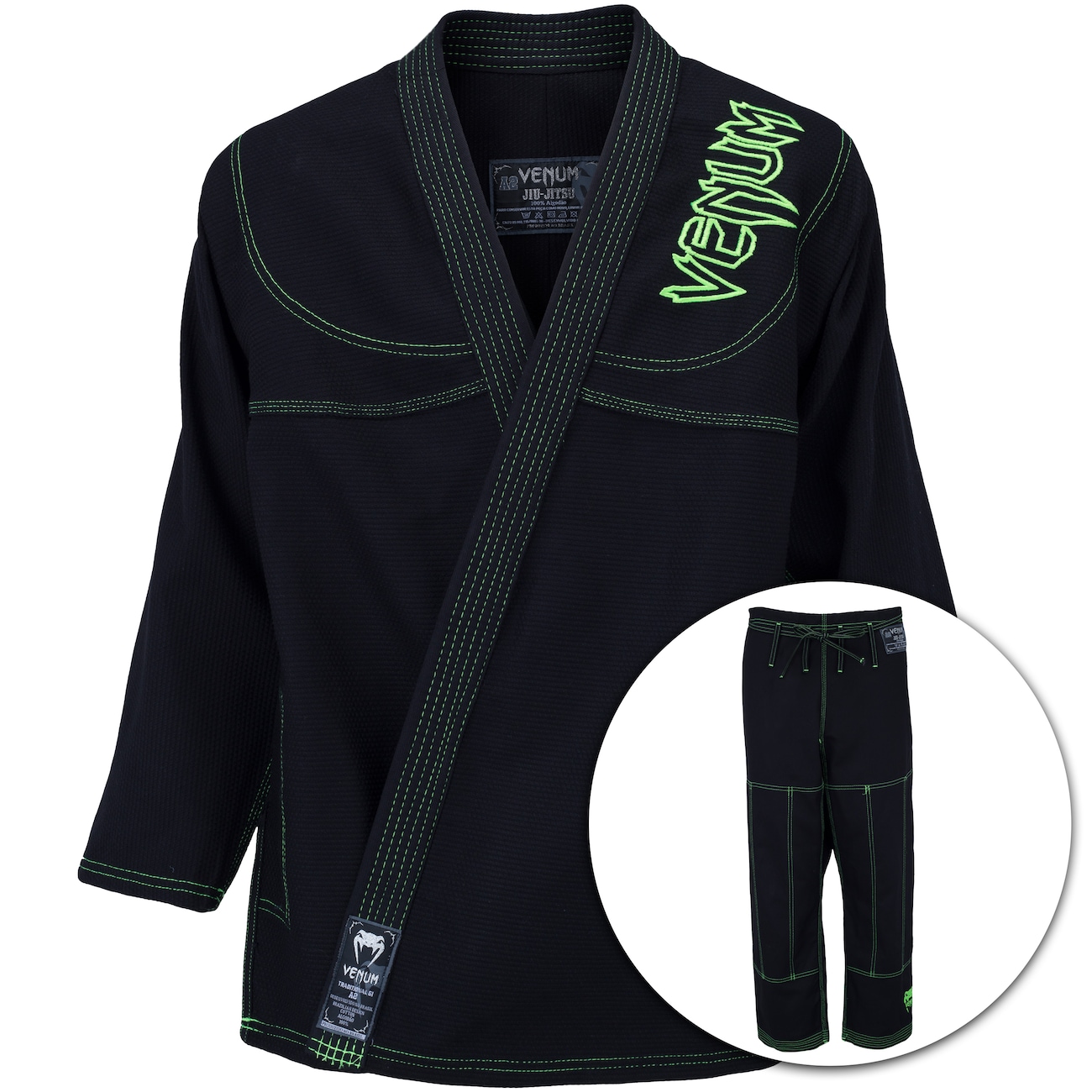 Kimono Jiu-Jitsu Venum Competidor Colors - Adulto