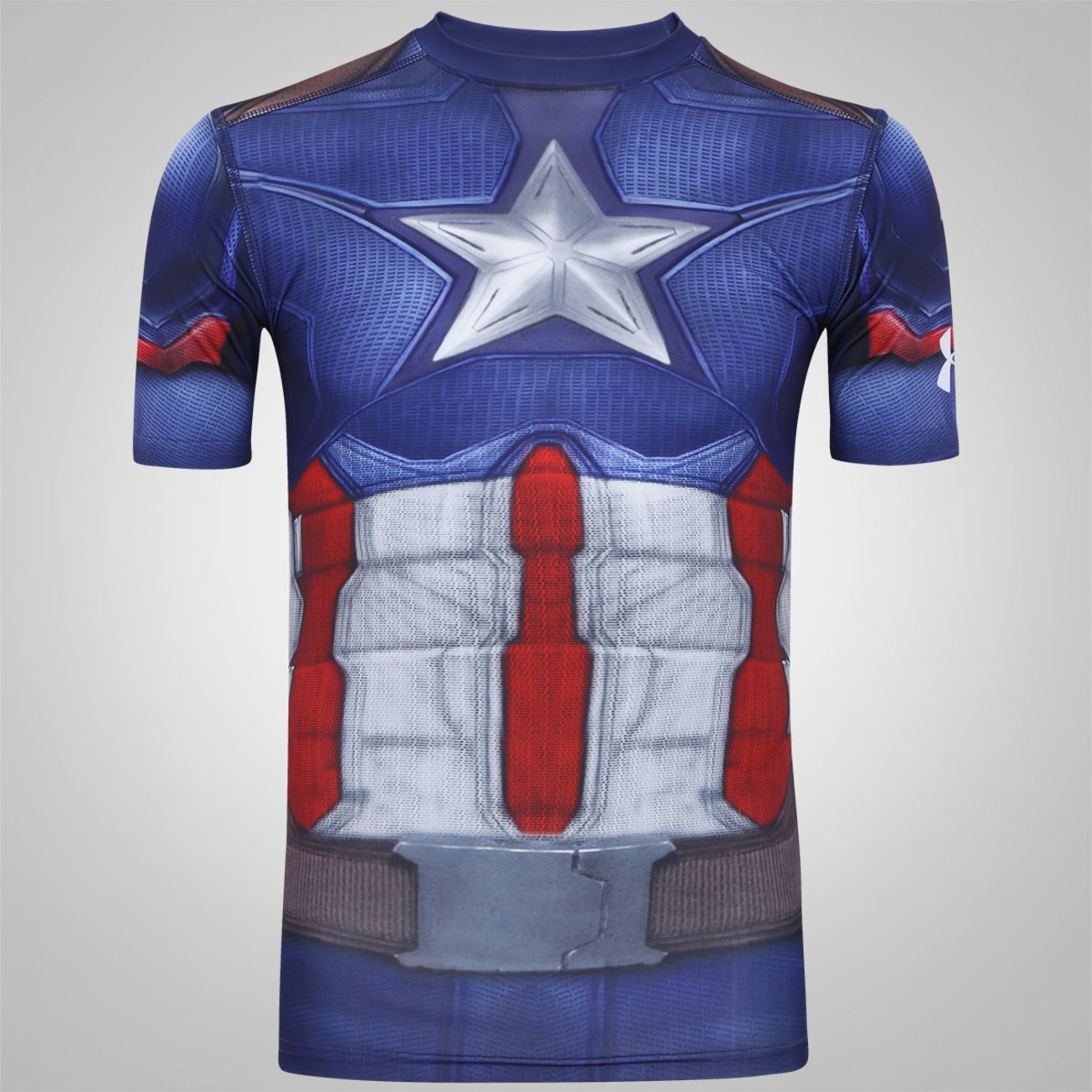 camisa de compressão under armour heroes