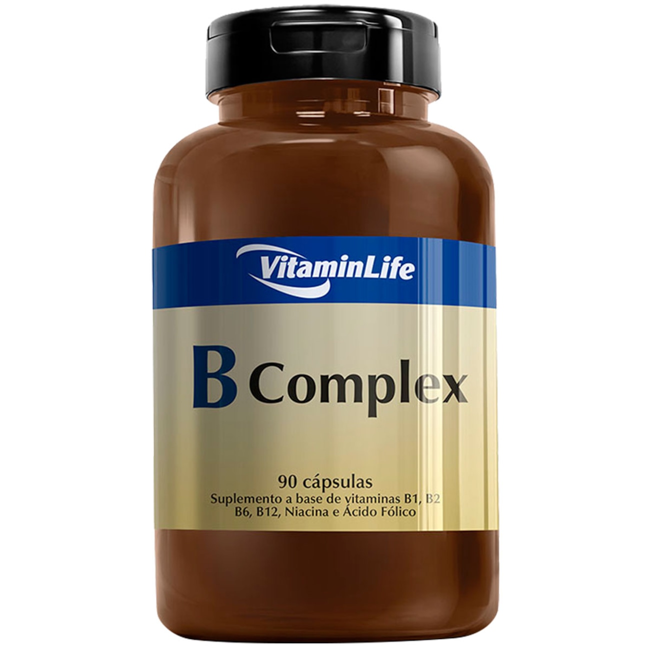 Complexo B VitaminLife B Complex - 90 Cápsulas | Centauro