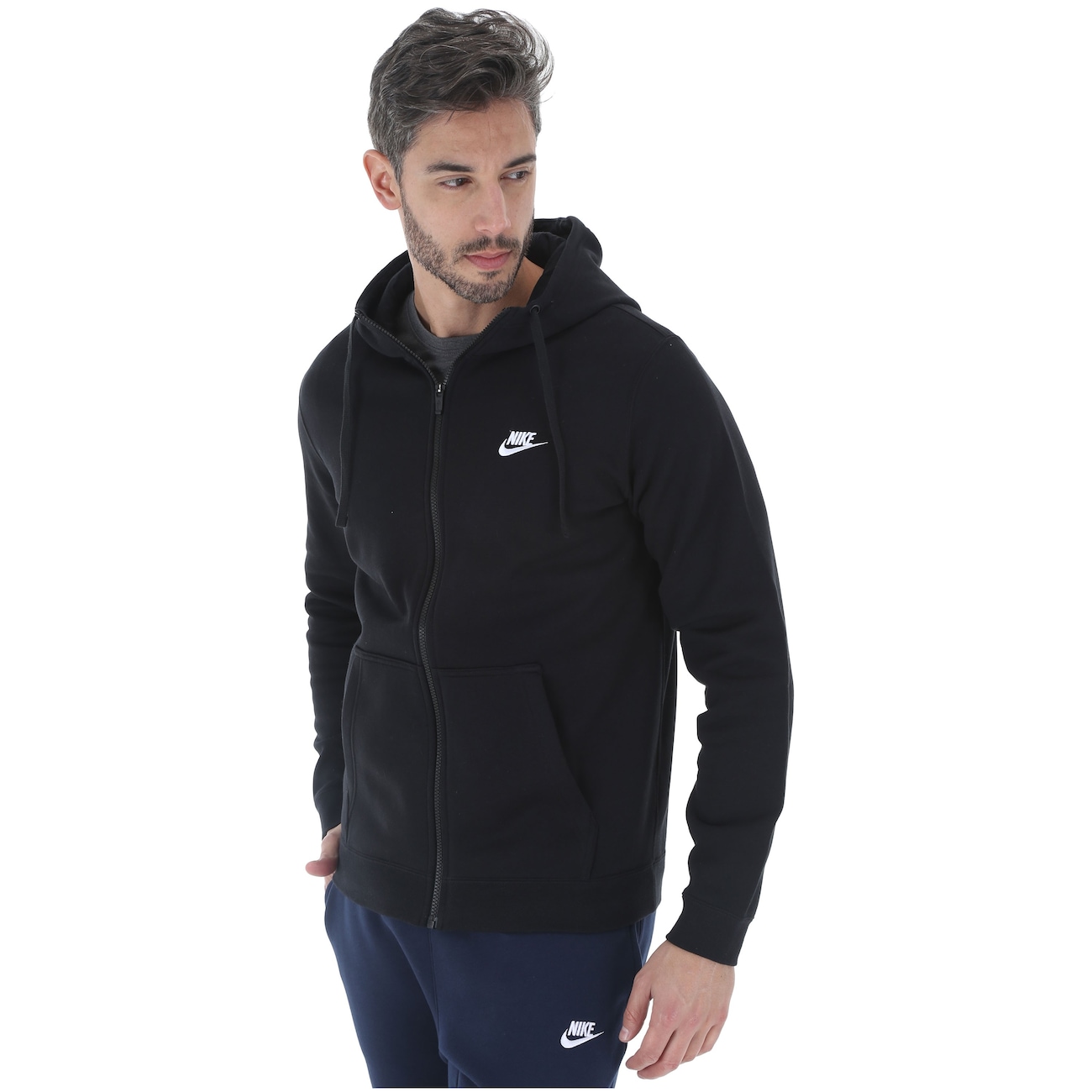 nike hoodie fz flc club