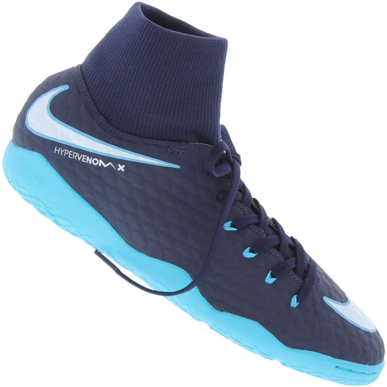 Chuteira Futsal Nike Hypervenom X Phelon III DF IC - Adulto | Centauro