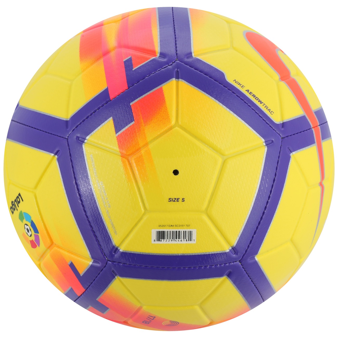 bola de futebol de campo nike strike la liga